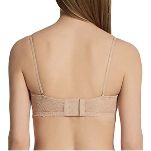 Natori Adapt Bandeau Underwire Strapless Bra Cafe NWT 729313 Size 32B - Picture 3 of 5